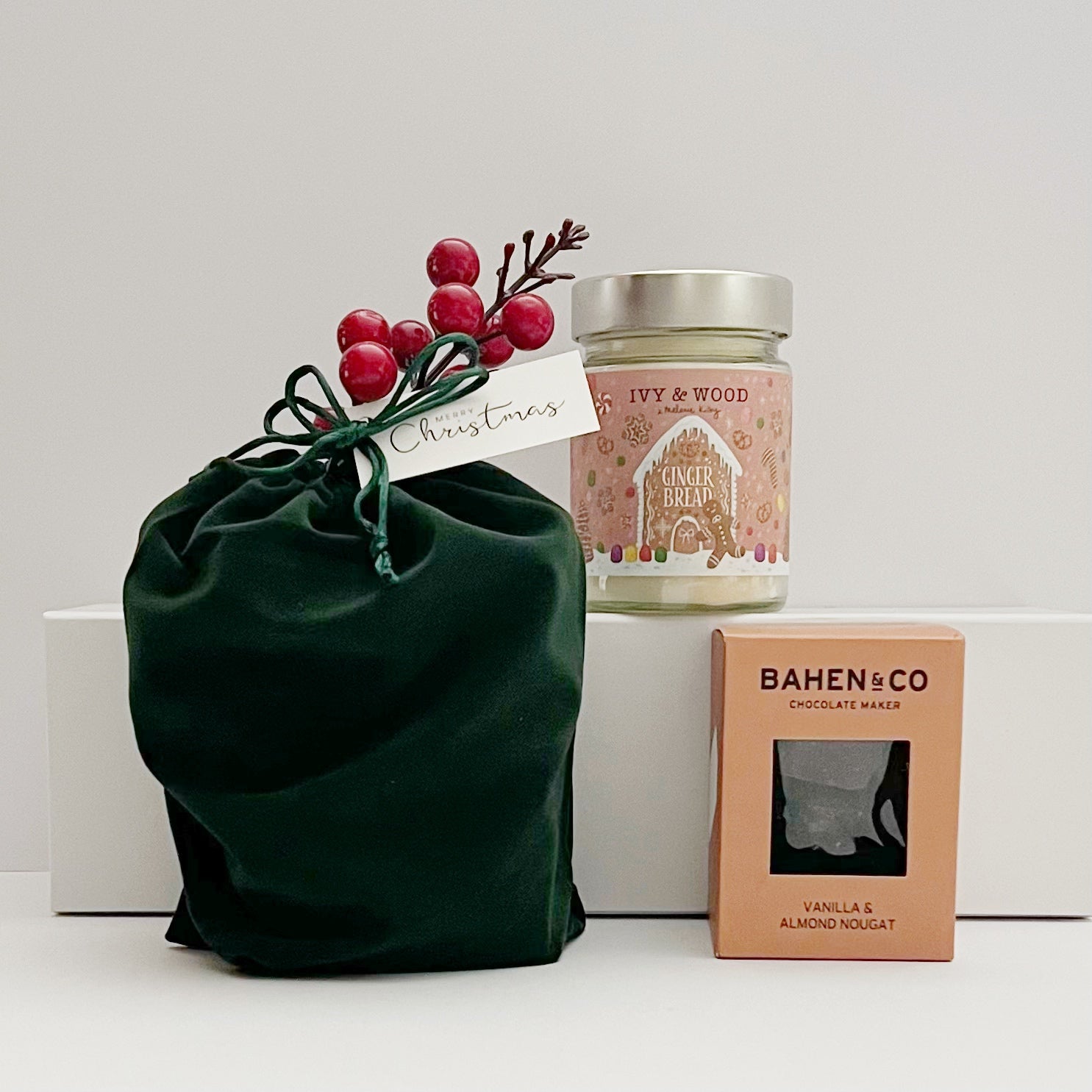 Christmas Gingerbread Candle